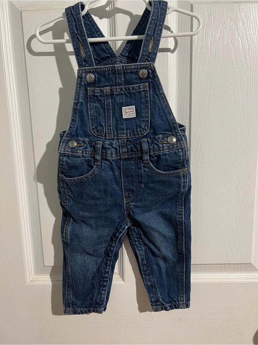 Old Navy Dark Blue Denim Overalls for Kids